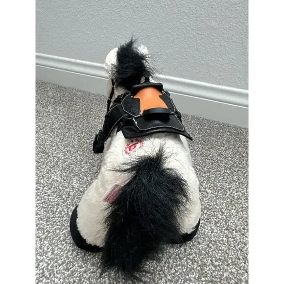 Bobtail Horse Pony Plush Removable Saddle Weighted Legs Stuffed Animal Toy 2014 - Picture 4 of 10